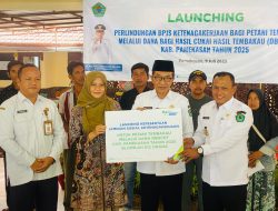 Pemkab Pamekasan Luncurkan Program Perlindungan BPJS Ketenagakerjaan Bagi 612 Buruh Tani Tembakau