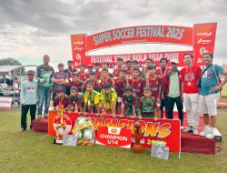 SSB Lagasota Pamekasan Juara 1 U-10 dan U-14 di Turnamen Super Soccer Festival 2025