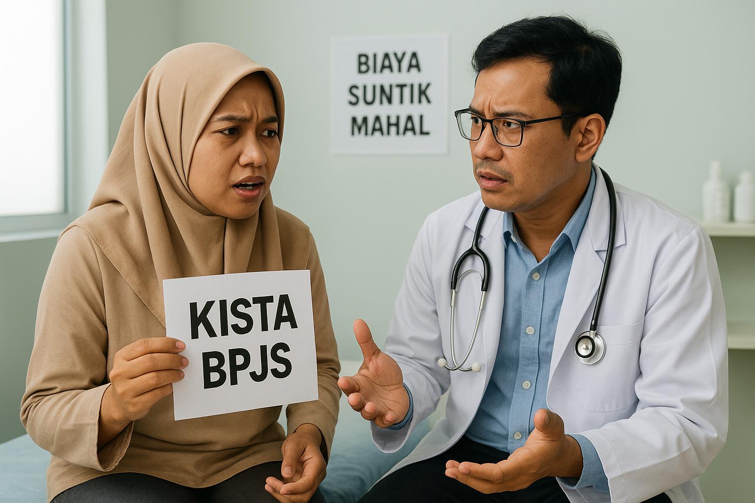Sekali Suntik Rp4.5 Juta, Praktik dr. Tatik Sulistyowati dan RS Larasati Pamekasan Dikeluhkan Pasien Kista BPJS