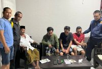 Polisi Amankan 4 Orang Yang Diduga Pesta Narkoba di Batumarmar Pamekasan.