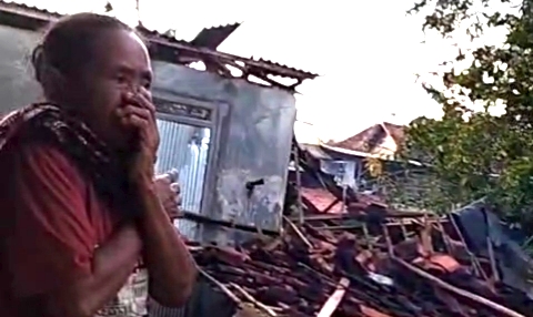 Hujan Deras Disertai Angin Kencang di Pamekasan, 21 Bangunan Rusak, 5 Warga Luka, 1 Patah Tulang