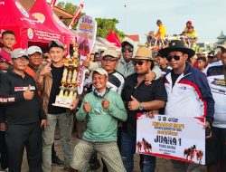 Sapi Tak Mau Dimadu 99 Milik H. Rosi Pamekasan Jadi Juara Karapan Sapi Kapolres Sumenep Cup 2025