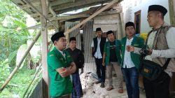 Tim Risma Catering Mekkah Bersama GP Ansor Tinjau Bencana Longsor di Pasean Pamekasan