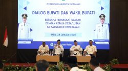 Bupati dan Wabup Lakukan Dialog Bersama Kades, Lurah Serta Camat se-kabupaten Pamekasan