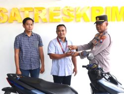 Maling yang Beraksi di Ponpes Nurul Qur’an Pamekasan Ditangkap Polisi, Korban Senang Motornya Kembali