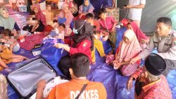 Dokkes Polres Cek Kesehatan Warga Terdampak Bencana Alam di Pasean Pamekasan