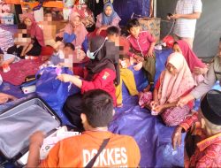 Dokkes Polres Cek Kesehatan Warga Terdampak Bencana Alam di Pasean Pamekasan