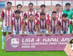 Menang Lawan Triple’s Kediri, Persepam Pamekasan Lolos Semifinal Liga 4 Jawa Timur