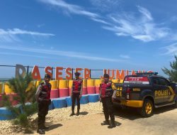 Polres Pamekasan Pastikan Pantai Jumiang Aman Dikunjungi Wisatawan