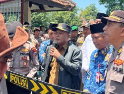 Temui Massa Aksi, Ketua Satgas MBG Pamekasan Sampaikan Terima Kasih dan Siap Dievaluasi