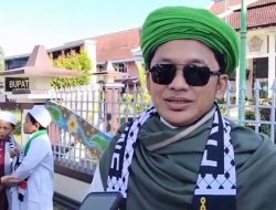 Konvoi Palestina di Pamekasan, KH Abdul Azis Ajak Warga Peduli Lewat Syiar Jalanan