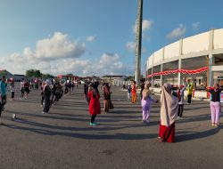 Setiap Minggu Pagi, KORMI Pamekasan Ajak Masyarakat Hidup Sehat Lewat Senam Bersama