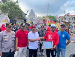 Lepas Karnaval HUT RI ke-81 di Kecamatan Proppo, Wabup Pamekasan Bahagia UMKM Ikut Bergeliat