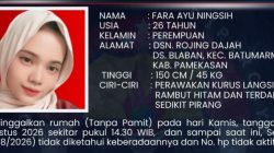 Perempuan Asal Batumarmar Pamekasan Dilaporkan Hilang