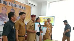PWI Pamekasan dan Dinas Perpustakaan Teken MoU