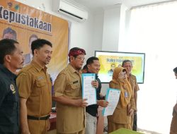 PWI Pamekasan dan Dinas Perpustakaan Teken MoU