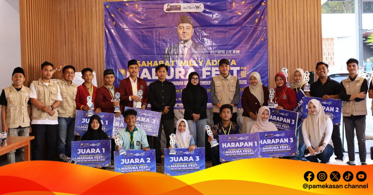 Dorong Talenta Muda Berani Berekspresi, Sahabat Willy Aditya Madura Sukses Gelar Fest Vol. 2 di Pamekasan